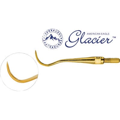 American Eagle® Glacier™ Quik-Tip™ Scaler, Type Blackjack A, XP® SQUARED Technology, Cone Socket, 440A Stainless Steel, 1/Ea thumbnail 3