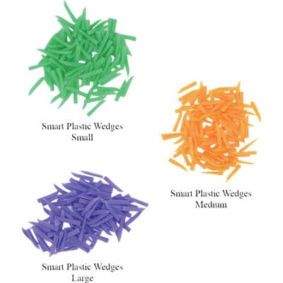 Smart Dental Wedges - Plastic, Large, Purple, 100/Box thumbnail 8