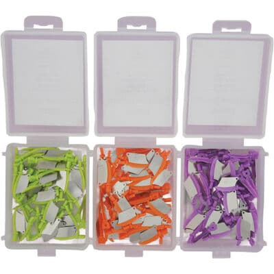 Smart Dental Wedges Plastic Wedges with Guard, Large, Purple, 50/Box, 1825 thumbnail 4