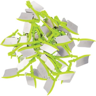 Smart Dental Wedges Plastic Wedges with Guard, Small, Green, 50/Box, 1825 thumbnail 3