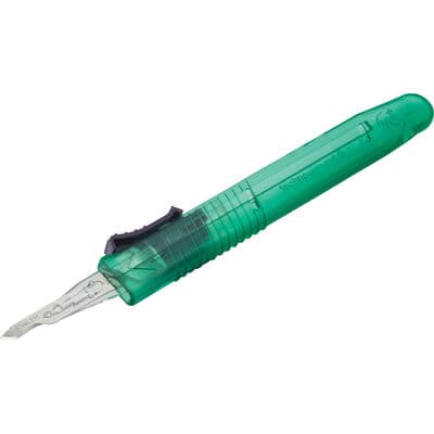 Myco Medical Technocut Plus #15 Sterile Disposable Safety Scalpel, Retractable, Blue, 10/Box, 6008TR-15 thumbnail 14