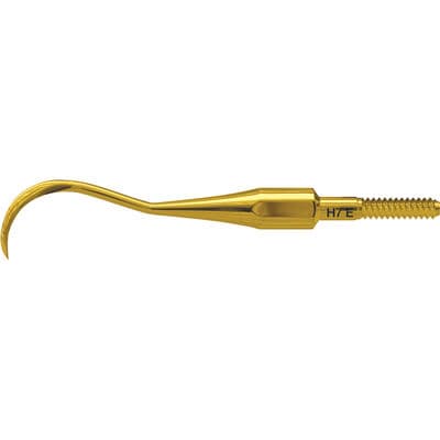 American Eagle XP SQUARED Technology Quik-Tip Scaler Tip, #H7 Sickle Anterior, Cone Socket, Titanium-Coated, 1/Pkg, AESH7XPQT thumbnail 10