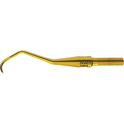 XP SQUARED Technology Quik-Tip Double Gracey Anterior B Curette Tips, Cone Socket, 440A Stainless Steel, 1 Each, AEDGABXPQTE thumbnail 5