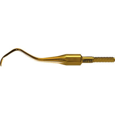 XP SQUARED Technology Quik-Tip Curette Tip, #13S McCall, Posterior, Cone Socket, 440A Stainless Steel, 1/Pkg thumbnail 2