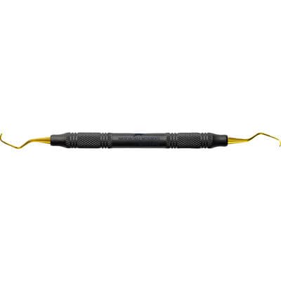 American Eagle Instruments XP Squared Technology Gracey Standard 3-4 Curette, Black EagleLite Resin Handle, Anterior, Double End, AEG3-4XPXE thumbnail 6