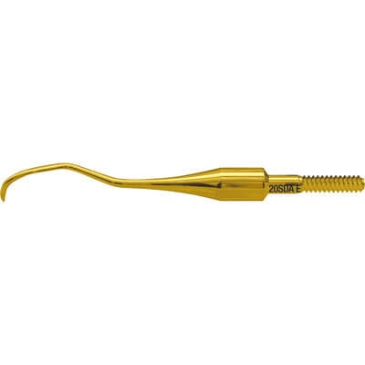 XP SQUARED Technology Quik-Tip Scaler Tip #204SDA Sickle, Cone Socket, Titanium Coated, 1/Pkg thumbnail 5