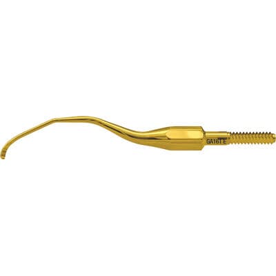 XP SQUARED Technology Pro Thin Quik-Tip Access Curette Tip #16 Gracey, Double Angled Shank, Mesial thumbnail 2