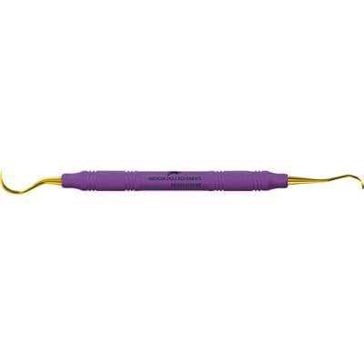 XP SQUARED Technology Scaler U15/30 Sickle/Jacquette, EagleLite Resin Handle, Anterior, Double End, Purple thumbnail 6