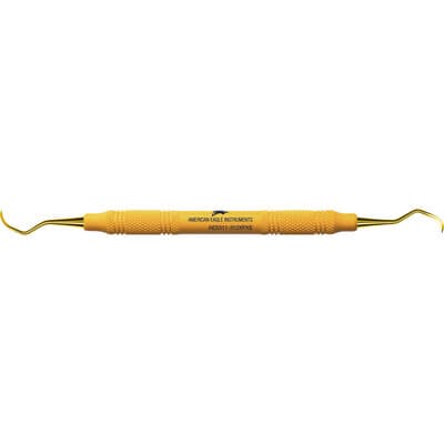 XP SQUARED Technology Scaler #311/312, EagleLite Resin Handle, Yellow, Double End thumbnail 4
