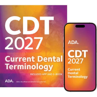 CDT 2027 Dental Procedure Coding Spiralbound Book thumbnail 2