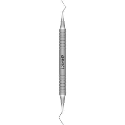 TBS BASICS Universal Curette 1/2 Barnhart, #9 Hollow Handle, Double-Ended, Stainless Steel - TBS BASICS Universal Curette – 1/2 Barnhart, # 9 Hollow Handle - TBS BASICS Universal Curette – 1/2 Barnhart, # 9 Hollow Handle - Image 1