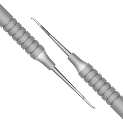 TBS BASICS Endodontic Excavator, Double End, #9 Hollow Handle, 33L, 2.0 mm, 1/Pkg thumbnail 3