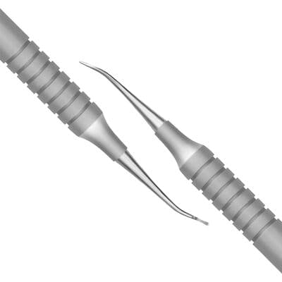 TBS BASICS Universal Curette 7/8 Younger-Good, #9 Hollow Handle, Double-Ended, Stainless Steel thumbnail 3