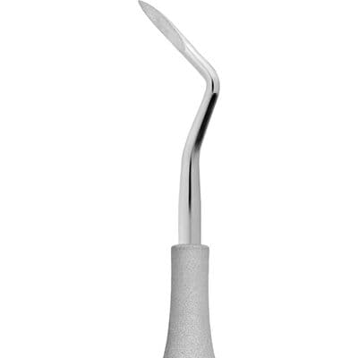 TBS BASICS Heidbrink Root Elevator #4, Right Angled, Thin Handle, Diamond-Dusted thumbnail 2