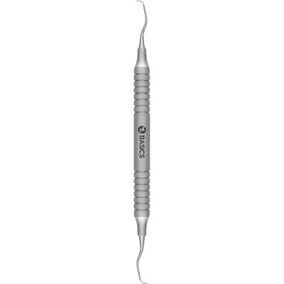 TBS BASICS Curette 1/2 A5 Gracey, #9 Hollow Handle, Double-Ended, Stainless Steel - TBS BASICS Curette – 1/2 A5 Gracey, # 9 Hollow Handle - TBS BASICS Curette – 1/2 A5 Gracey, # 9 Hollow Handle - Image 1