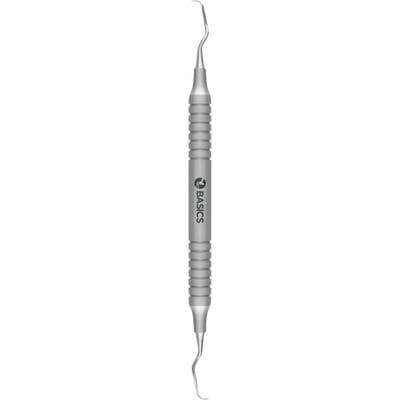 TBS BASICS Gracey Curette 11/12, A5 Tip, #9 Hollow Handle, Double-End, Stainless Steel, 1/Pkg - TBS BASICS Curette – 11/12 A5 Gracey, # 9 Hollow Handle, Double End - TBS BASICS Curette – 11/12 A5 Gracey, # 9 Hollow Handle, Double End - Image 1