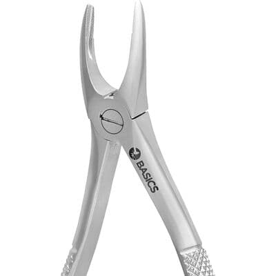 FRINGS Extraction Forceps #69, Mandibular Root Tips, Serrated, Stainless Steel, 1/Pkg thumbnail 2