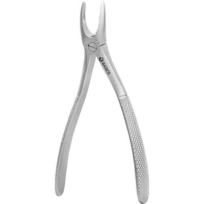 FRINGS Extraction Forceps #69, Mandibular Root Tips, Serrated, Stainless Steel, 1/Pkg thumbnail 3