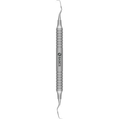 TBS BASICS Gracey Curette 13/14, A5, #9 Hollow Handle, Double End, Stainless Steel - TBS BASICS Curette – 13/14 A5 Gracey, # 9 Hollow Handle, Double End - TBS BASICS Curette – 13/14 A5 Gracey, # 9 Hollow Handle, Double End - Image 1