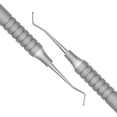 TBS BASICS Endodontic Excavator, Double End, #9 Hollow Handle, 31L, 1.0 mm, 1/Pkg thumbnail 2