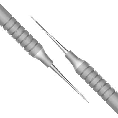TBS BASICS Endodontic Excavator, Double End, #9 Hollow Handle, 31L, 1.0 mm, 1/Pkg thumbnail 3