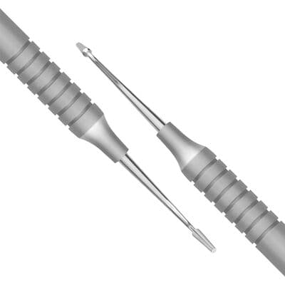 TBS BASICS Mortonson Plugger, #9 Hollow Handle, Double-Ended, Stainless Steel, 1/Pkg thumbnail 3