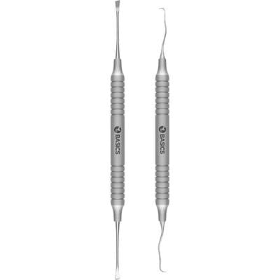 TBS BASICS Dental Hygiene Instrument Kit, 11/12D Explorer and Tartar Remover, #9 Handle, 2/Pkg - TBS BASICS Dental Hygiene Instrument Kits - 2/Pkg - Image 1