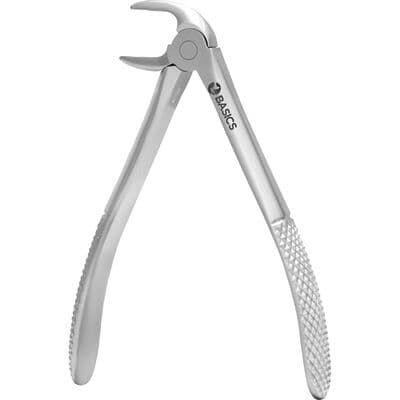 FRINGS Pediatric Extraction Forceps #566, Mandibular Primary Molars, Serrated, Stainless Steel thumbnail 3