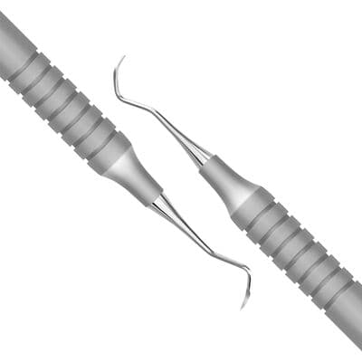 TBS BASICS Posterior Sickle Scaler 204S, #9 Hollow Handle, Double End, Stainless Steel thumbnail 2