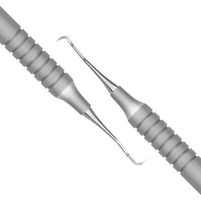 TBS BASICS Posterior Sickle Scaler 204S, #9 Hollow Handle, Double End, Stainless Steel thumbnail 3