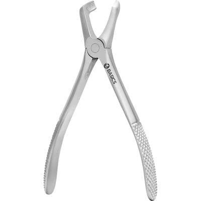 FRINGS Pediatric Extraction Forceps, #222SK, Mandibular Primary Molars, Serrated, Stainless Steel, 1/Pkg thumbnail 2