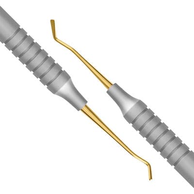 TBS BASICS Flexi-Thin Composite Contouring Instrument, Mini Paddle & Carver, #9 Hollow Handle, Double End thumbnail 2
