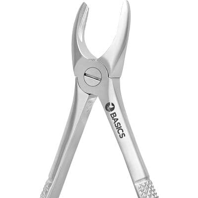 FRINGS Extraction Forceps #62, Mandibular Anteriors, Serrated, Stainless Steel, 1/Pkg thumbnail 2
