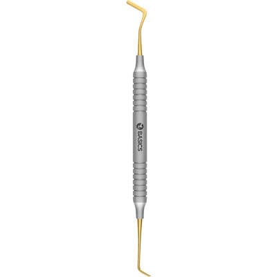 TBS BASICS Flexi-Thin Composite Contouring Instrument, Paddle & Plugger, #9 Hollow Handle, Double End - TBS BASICS Flexi-Thin Composite Contouring Instrument – Paddle & Plugger, # 9 Hollow Handle, Double End - TBS BASICS Flexi-Thin Composite Contouring Instrument – Paddle & Plugger, # 9 Hollow Handle, Double End - Image 1