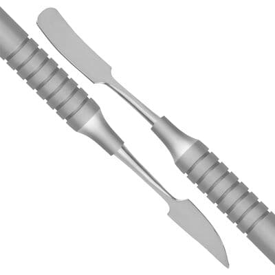 TBS BASICS Gritman Wax Spatula #31, Double-Ended, Silver, Fits #9 Handle, 1/Pkg thumbnail 2