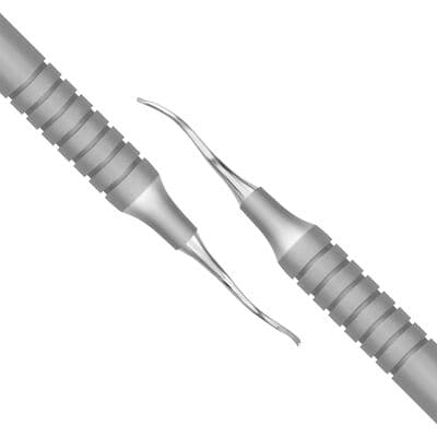 TBS BASICS Universal Curette, 6mm Gracey, #9 Hollow Handle, Double End, Stainless Steel, 1/Pkg thumbnail 3