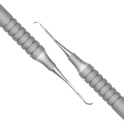 TBS BASICS Posterior Universal Curette 4R/4L Columbia, #9 Hollow Handle, Double End thumbnail 2