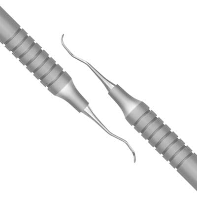 TBS BASICS Posterior Sickle Scaler, 204SD, Contra Angle, #9 Hollow Handle, Double End thumbnail 2