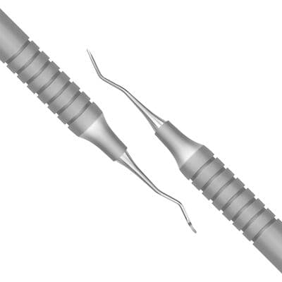 TBS BASICS Posterior Sickle Scaler, 204SD, Contra Angle, #9 Hollow Handle, Double End thumbnail 3