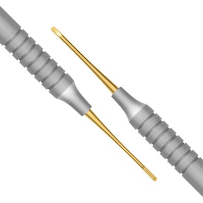 TBS BASICS Composite Contouring Instrument, Double End, Small & Large Plugger, #9 Hollow Handle, Stainless Steel, 1/Pkg thumbnail 3
