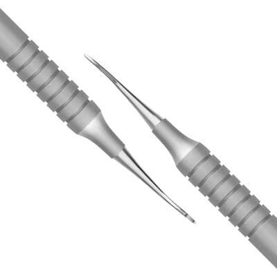 TBS BASICS Anterior Sickle Scaler, H6/7, #9 Hollow Handle, Double-Ended, Stainless Steel thumbnail 3