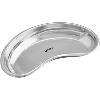 TBS BASICS Dental Surgical Tray – Kidney Shape, 8" - TBS BASICS Dental Surgical Tray – Kidney Shape, 8" - TBS BASICS Dental Surgical Tray – Kidney Shape, 8" - Image 1