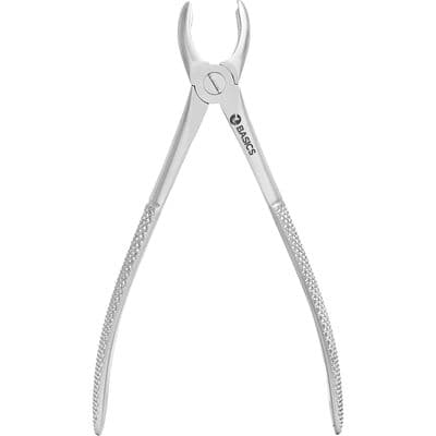 FRINGS Extraction Forceps #24, Maxillary Premolars & Root Tips, Serrated, Stainless Steel, 1/Pkg - FRINGS Extraction Forceps – # 24, Maxillary Premolars & Root Tips, Serrated - FRINGS Extraction Forceps – # 24, Maxillary Premolars & Root Tips, Serrated - Image 1