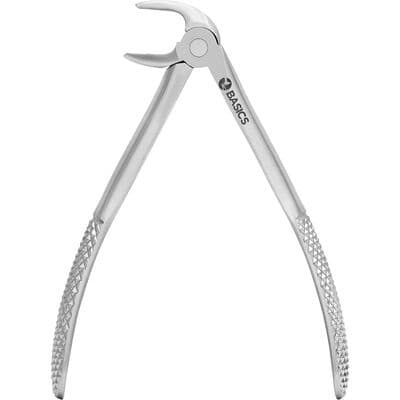 FRINGS Pediatric Extraction Forceps, #565, Maxillary Primary Molars, Serrated, Stainless Steel, 1/Pkg - FRINGS Pediatric Extraction Forceps – # 565, Maxillary Primary Molars, Serrated - FRINGS Pediatric Extraction Forceps – # 565, Maxillary Primary Molars, Serrated - Image 1