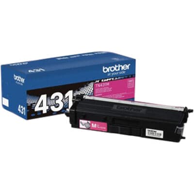 Brother TN431M Magenta Toner Cartridge, 1800 Page-Yield, 1/Pkg thumbnail 2