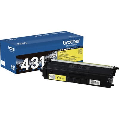 Brother Genuine TN431Y Yellow Toner Cartridge, 1800 Page-Yield, TN431Y thumbnail 2
