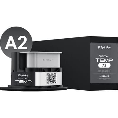 SprintRay Digital Temp A2 Multi-Unit Capsule Pack of 3 (for Midas, 250g each) thumbnail 2