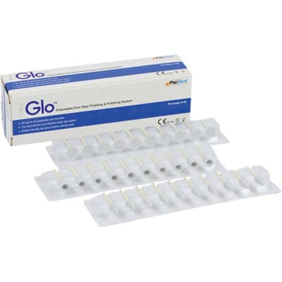 iGlo Disposable One-Step Silicon Finishing & Polishing Combo Kit, Assorted (10 Cups, 10 Discs, 10 Points), 30/Pk, PG-01 thumbnail 11