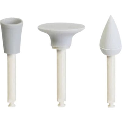 iGlo Disposable One-Step Silicon Finishing & Polishing Combo Kit, Assorted (10 Cups, 10 Discs, 10 Points), 30/Pk, PG-01 thumbnail 12