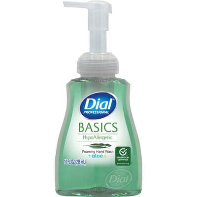 Dial Professional Foaming Hand Wash, 10 oz Pump, Hypoallergenic, Floral, 8/Case thumbnail 2